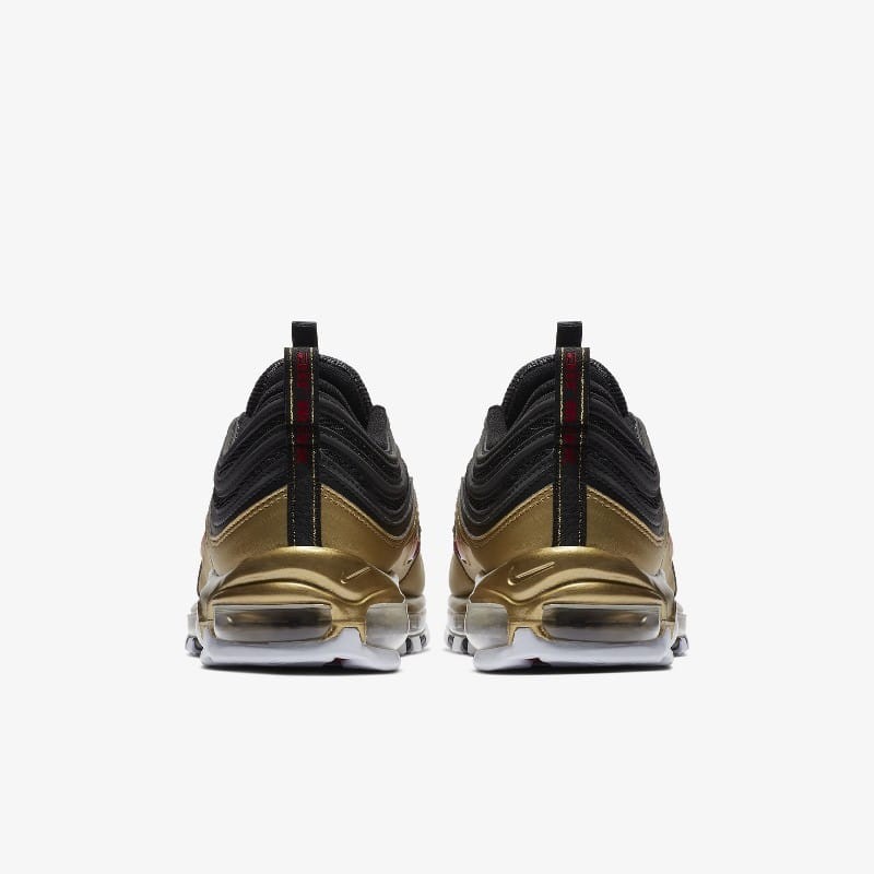 Air max 97 qs black metallic gold outlet white